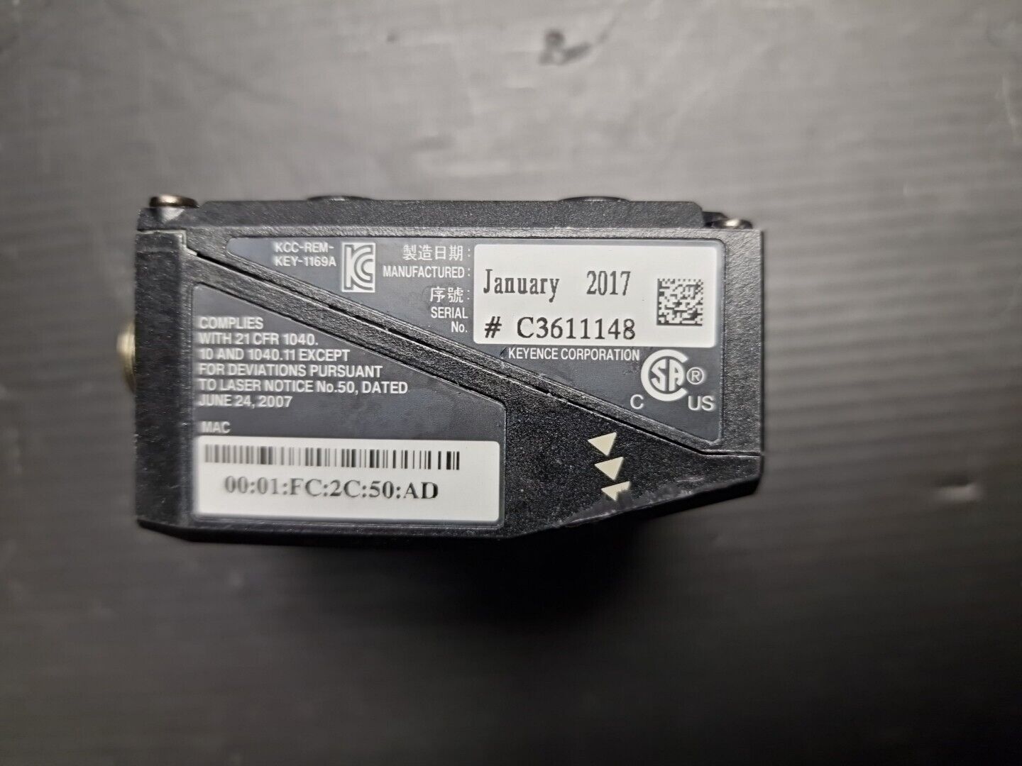 KEYENCE SR-751 Barcodescanner