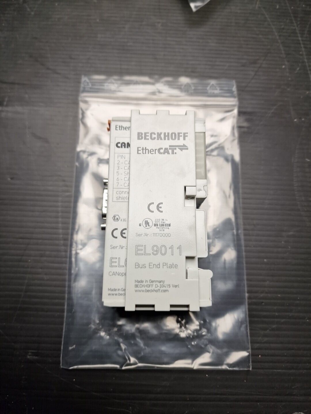 BECKHOFF EL6751 EtherCAT-Klemme, Kommunikations-Interface CANopen Master
