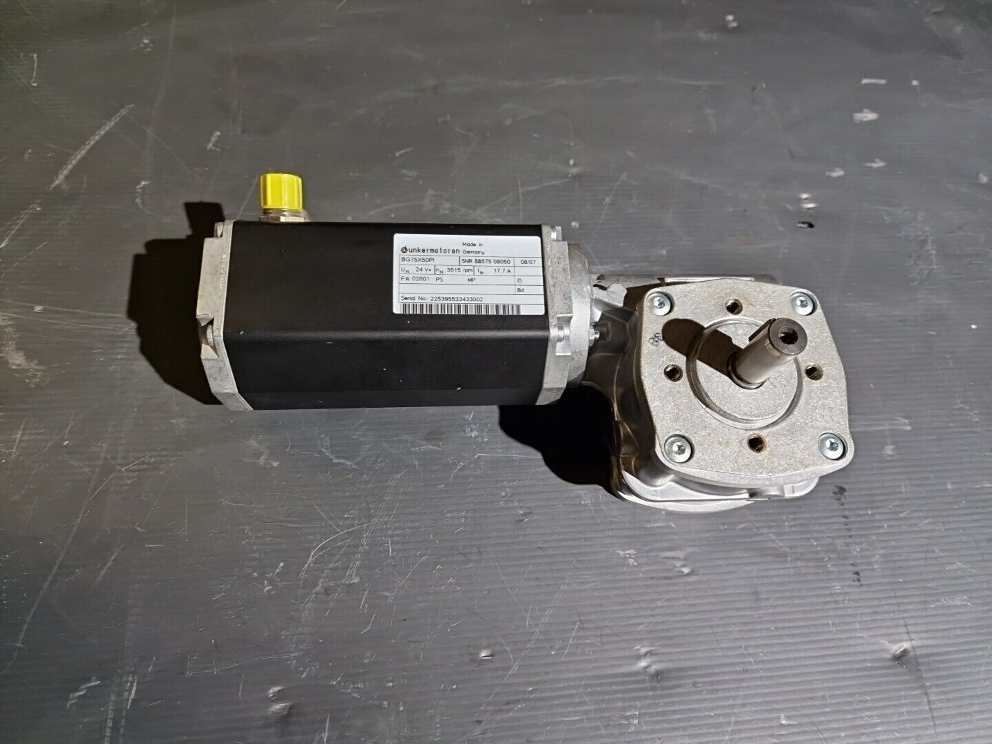 Dunkermotoren Typ: BG 75X50PI Inkl. Getriebe SG120