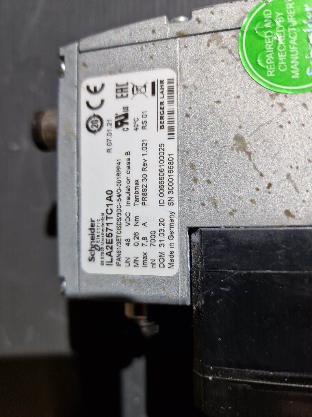 SCHNEIDER ELECTRIC Motor ILA2E571TC1A0 / ILA2E571TC1A0