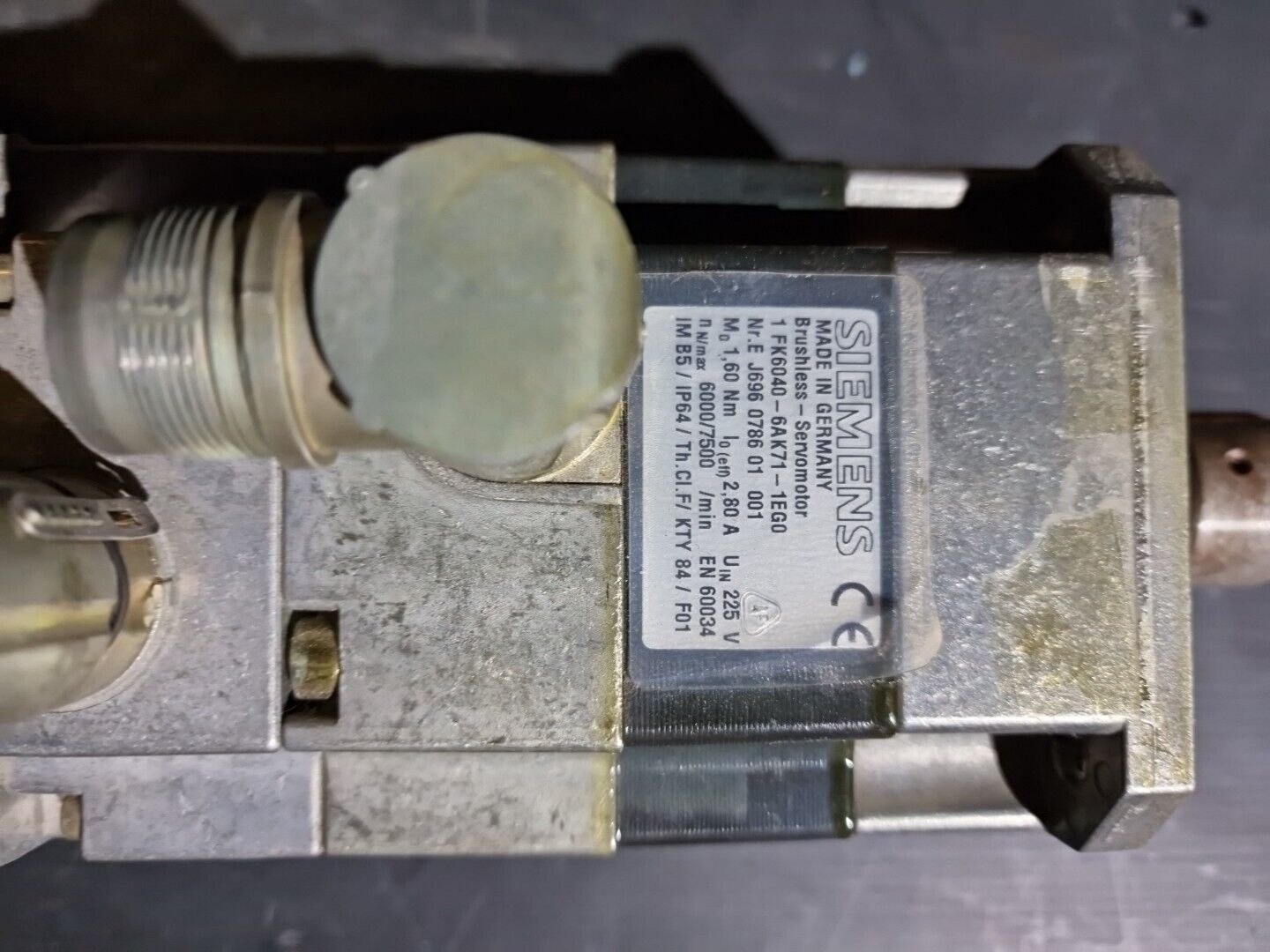1FK6040-6AK71-1EG0, SIEMENS Brushless - Motor Servomotor