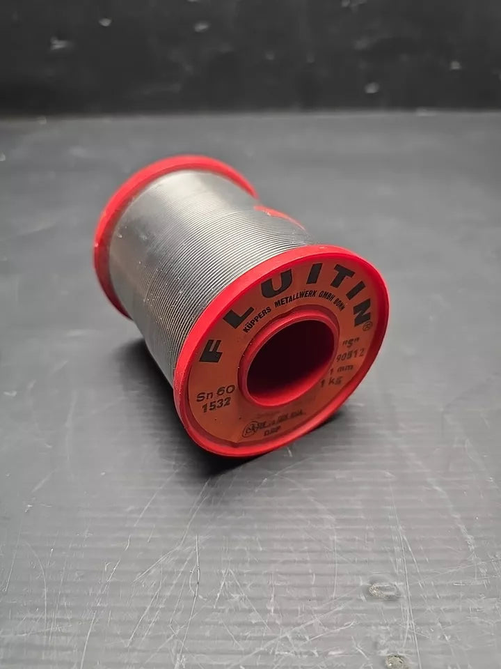 1kg Fluitin "S" LÖTZINN Sn60PbCu2 1mm Rolle (S9)