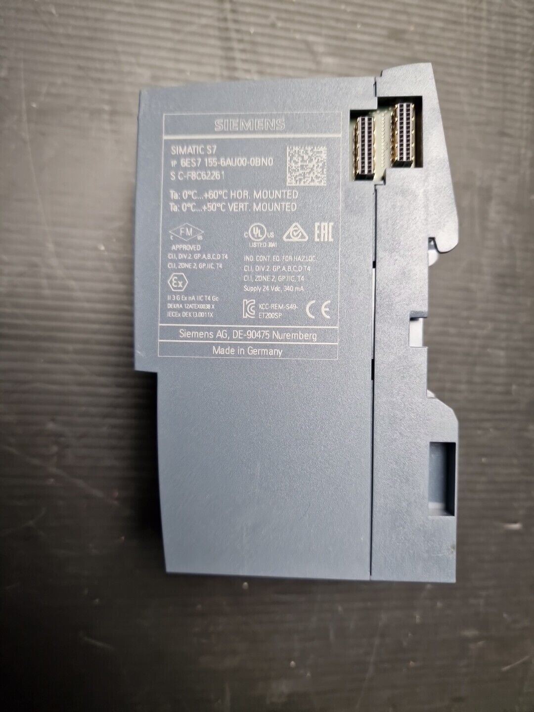 Siemens ET200 SP 6ES7 155-6AU00-0BN0 + 193-6AR00-0AA0 Interface Modul