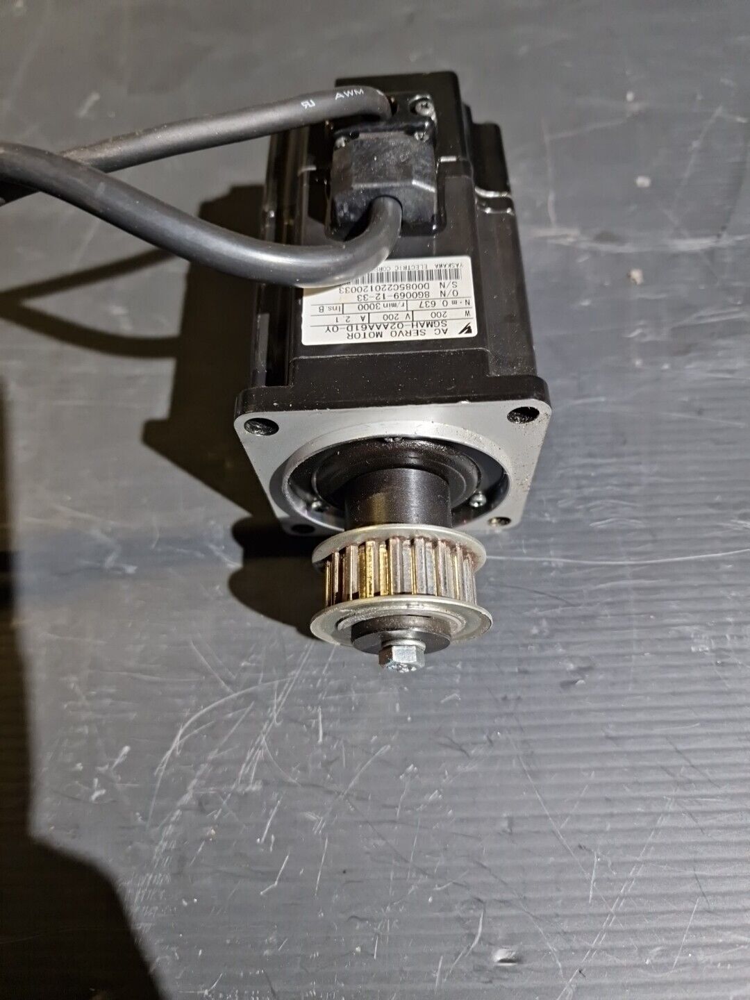 Yaskawa SGMAH-02AAA61D-OY AC Servo Motor