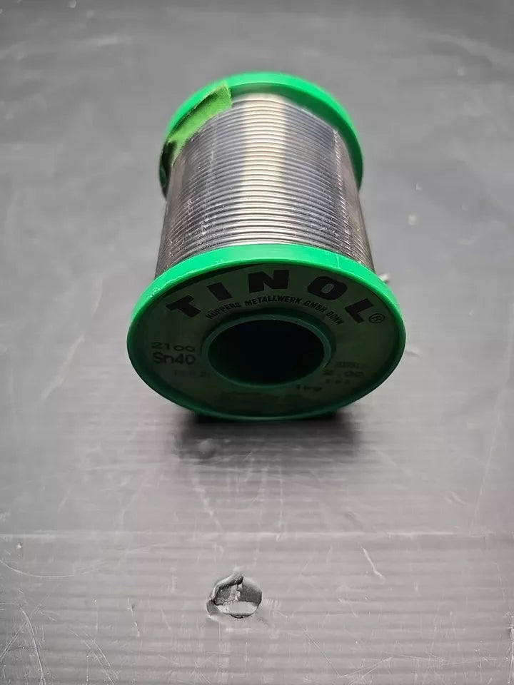 1Kg TINOL LÖTZINN Sn40 2mm Rolle