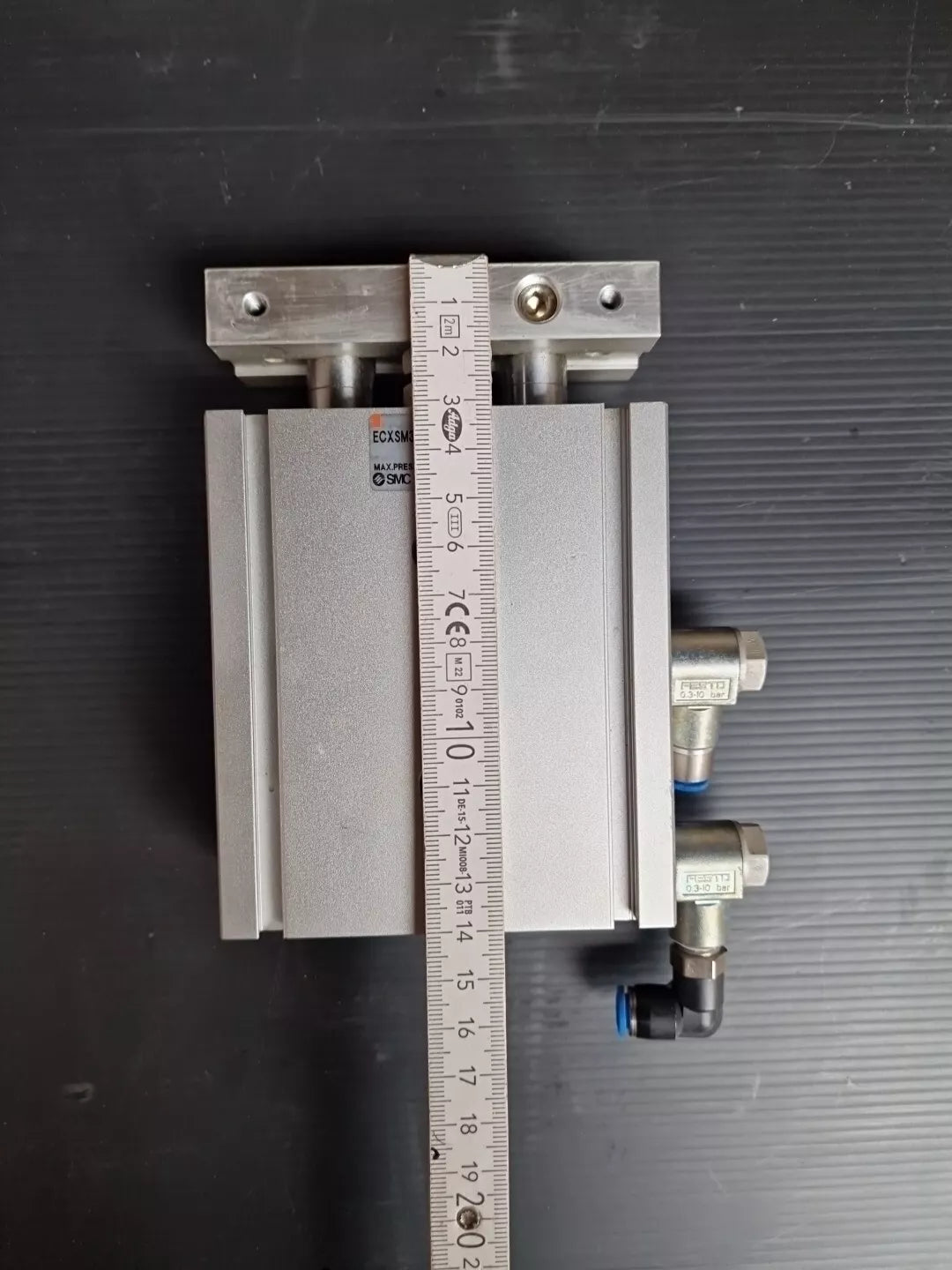 SMC ECXSM32-30 ECXSM3230 Doppelter Pneumatikzylinder 30mm Hub