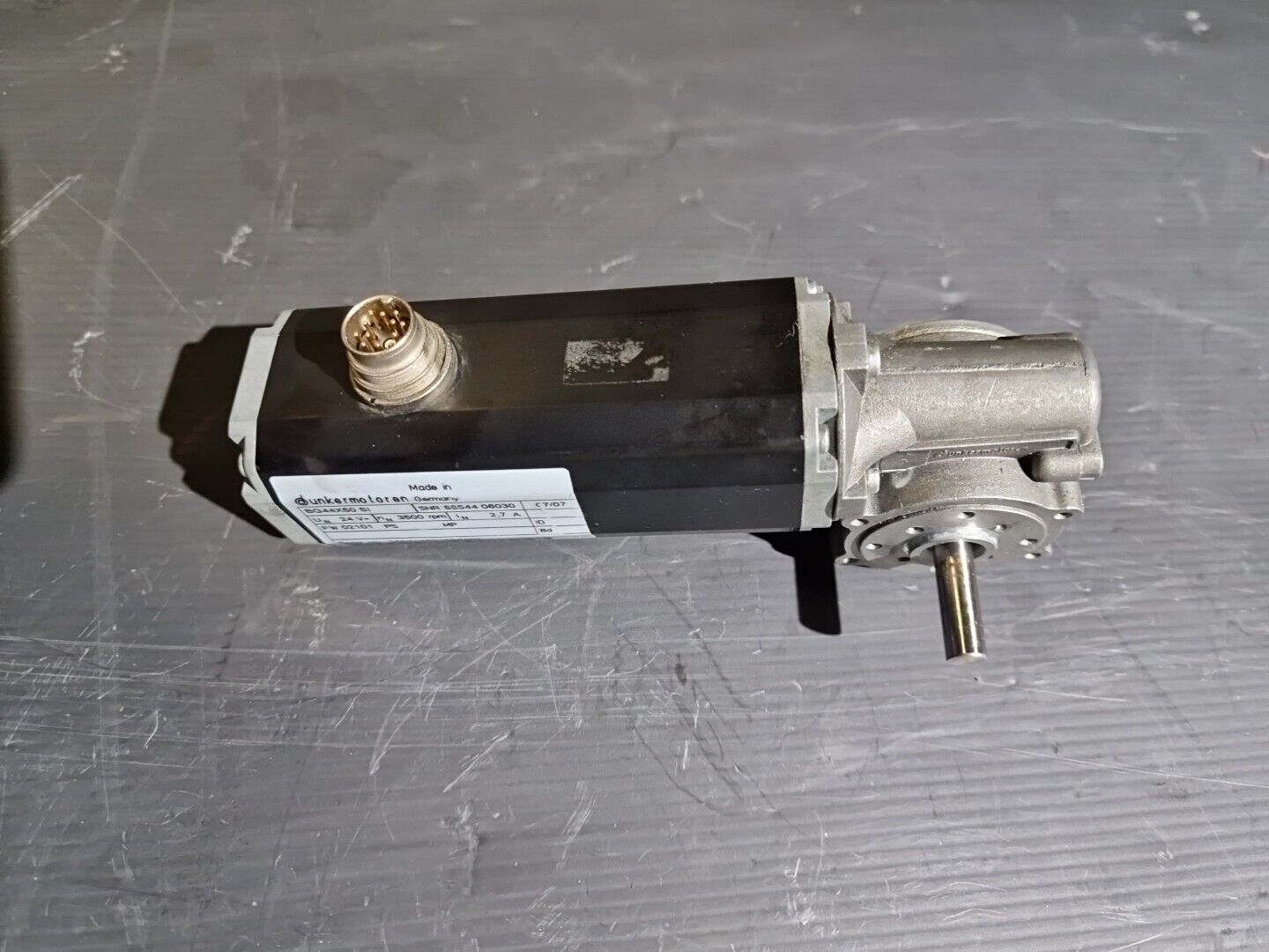 Dunkermotoren BG44X50SI SG62 24V DC Gleichstrom Motor mit Getriebe