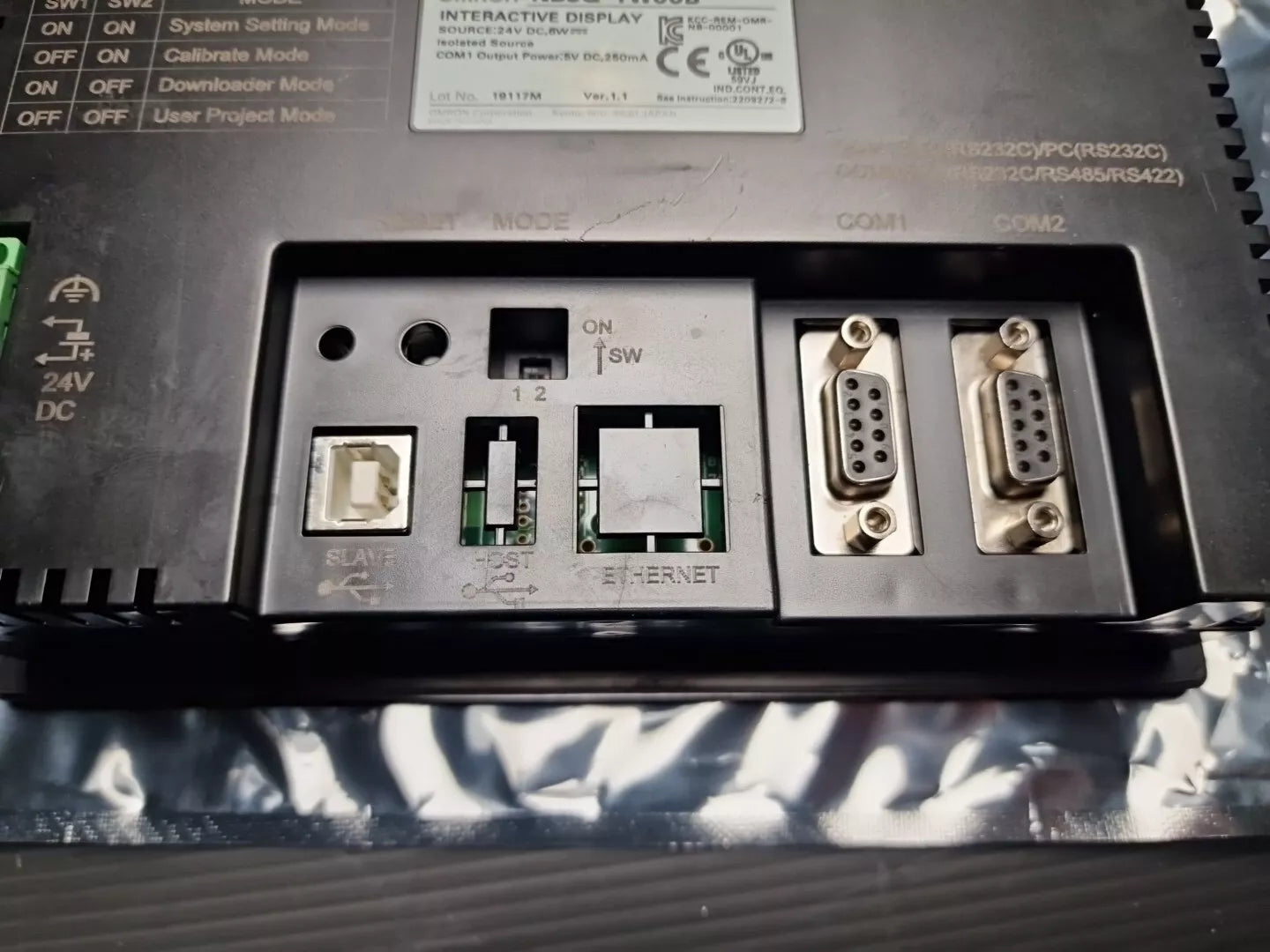 OMRON Touchscreen NB5Q-TW00B