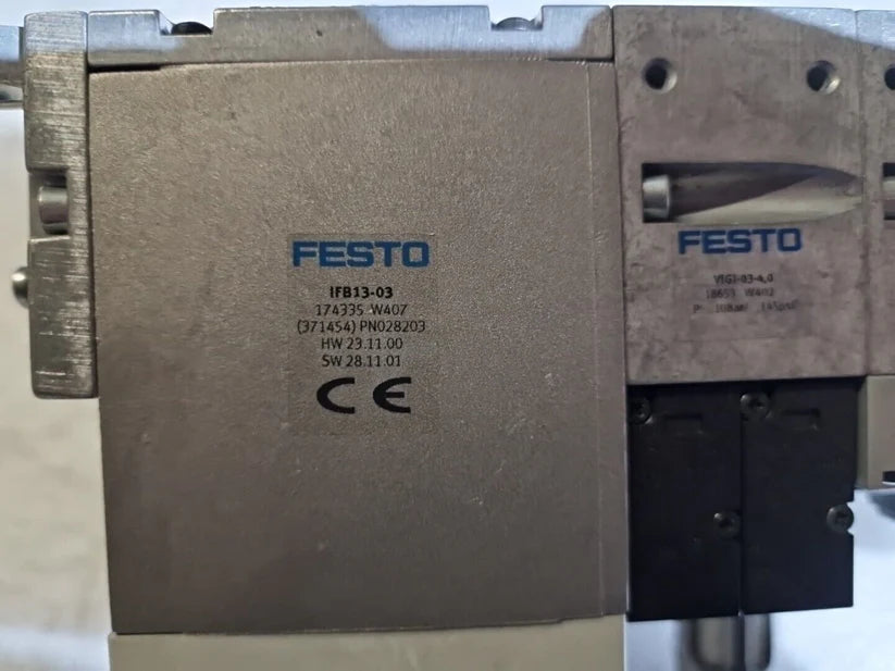 Festo Ventilinsel BUS Knoten IFB13-03 174335 18652 18654 159452