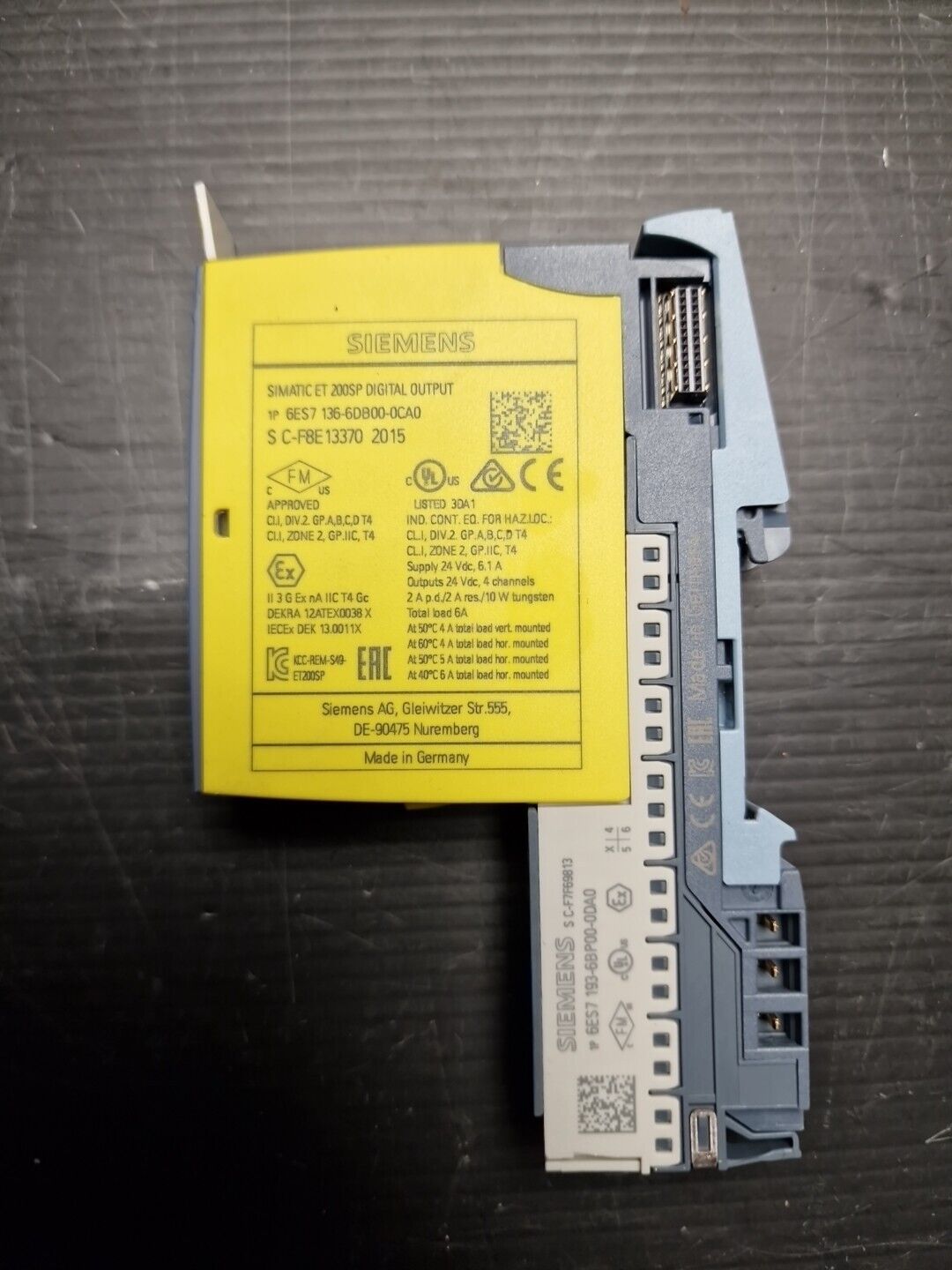 Siemens Simatic ET 200SP 6ES7136-6DB00-0CA0 F-DQ HF Digital OUTPUT