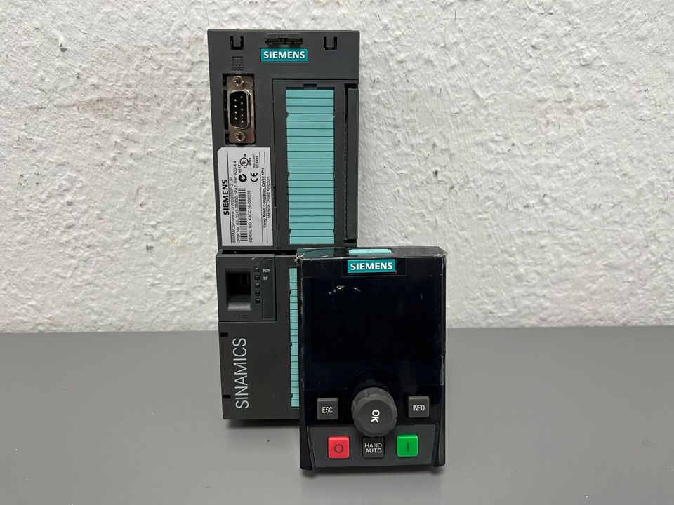 Siemens Simatic Control Unit 6SL3243-0BB30-1PA2 + 6SL3255-0AA00-4JA0