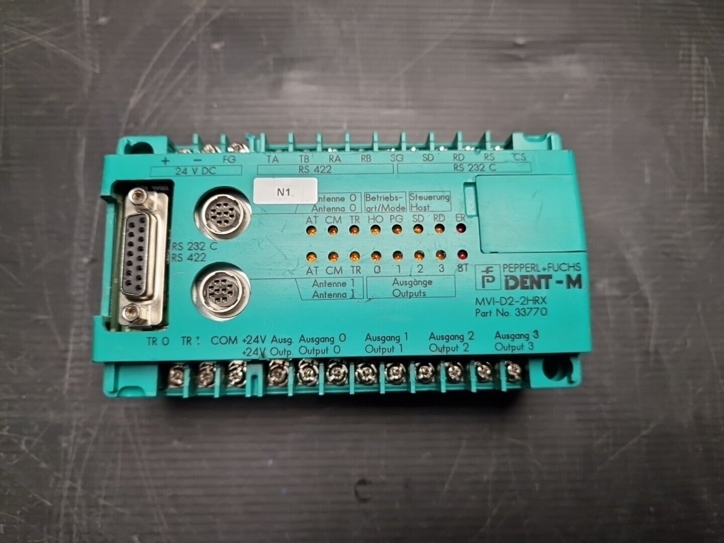 Pepperl + Fuchs DENT MVI-D2-2HRX ( 33770 ) Auswerteeinheit
