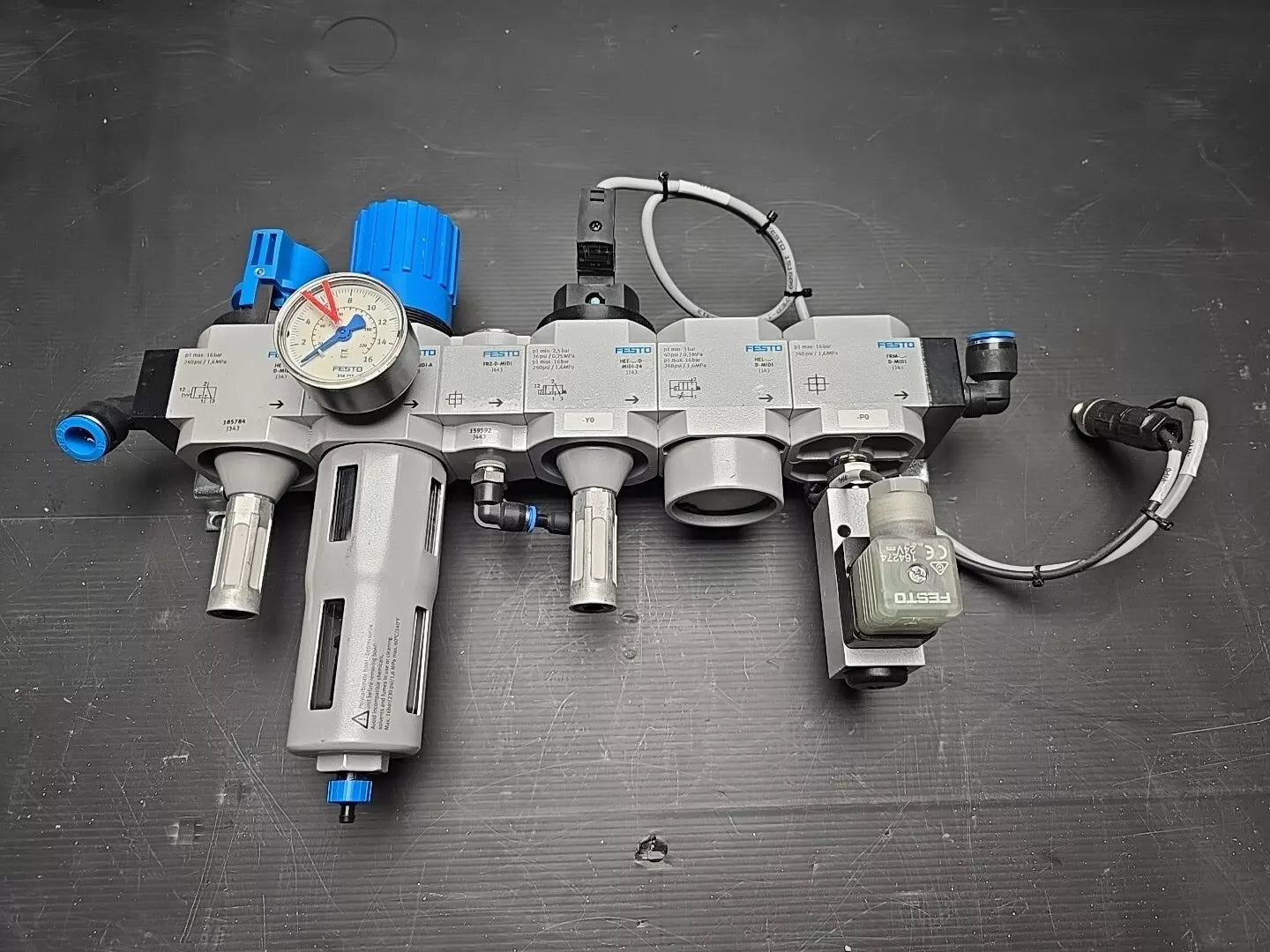 Festo Wartungseinheit VERTEILER 185784, 159592 U.s.w