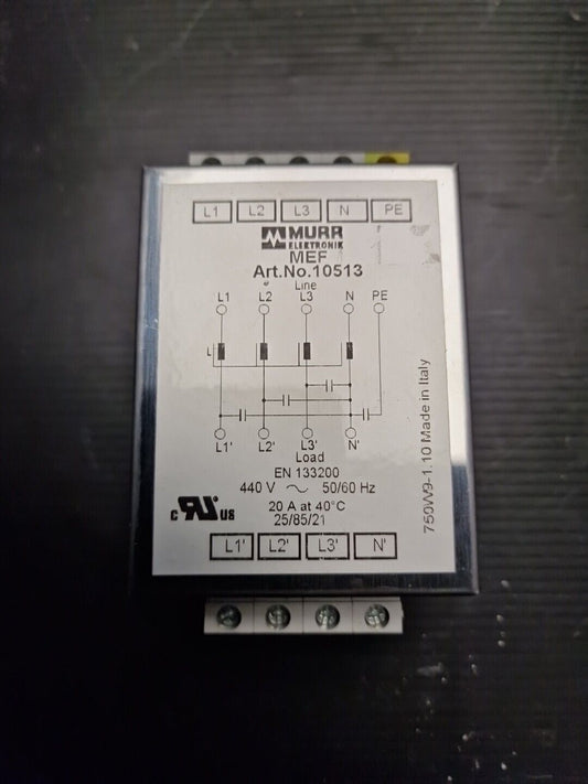 Murr Elektronik Filter Endstörfilter MEF 10513 EN133200