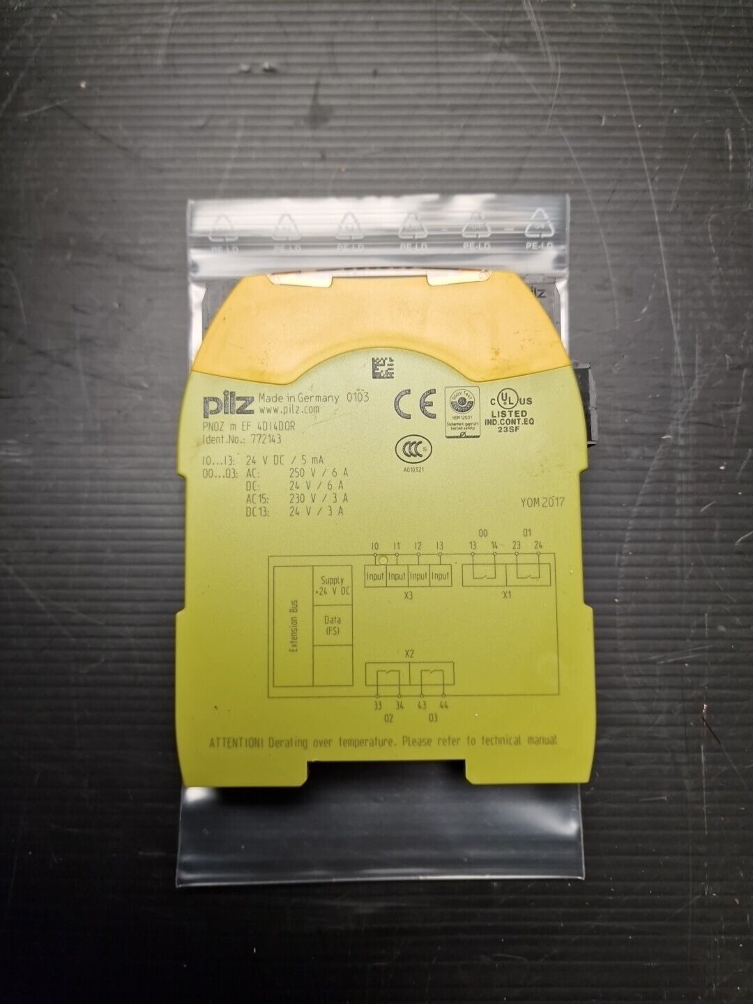 PILZ PNOZ PNOZ m EF 4DI4DOR Nr.772143