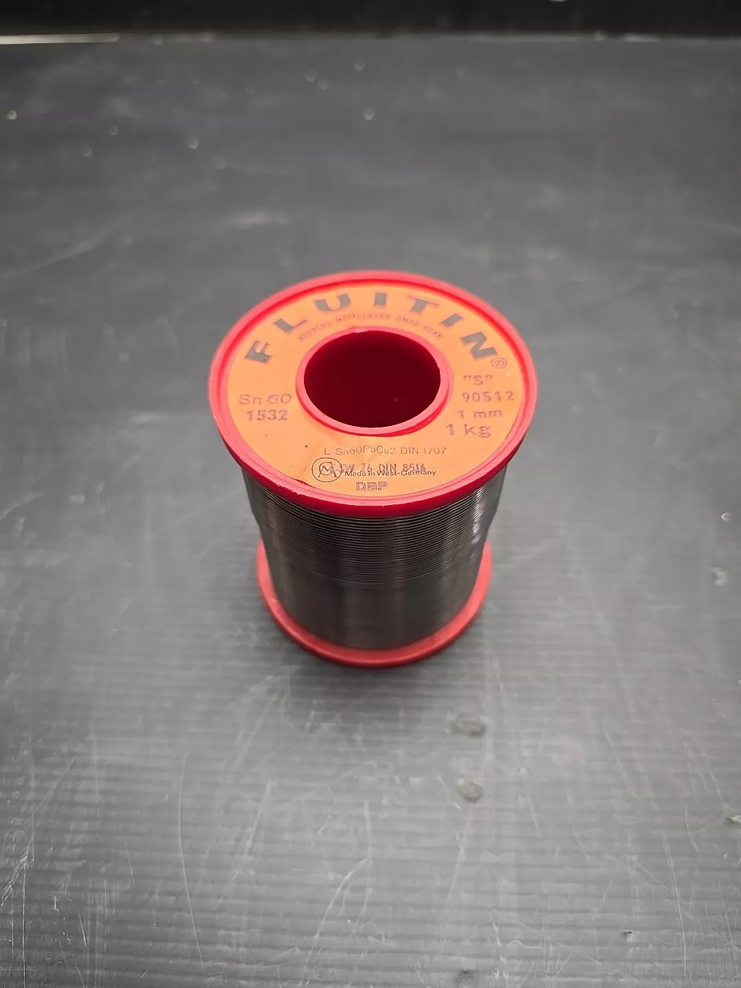 1kg Fluitin "S" LÖTZINN Sn60PbCu2 1mm Rolle (S9)