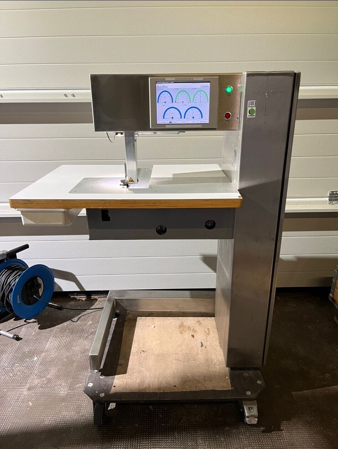 Nucleus Rotosonic V4E Flatbet Ultraschall Schweißgerät 2Kva 800 W 35 Hz