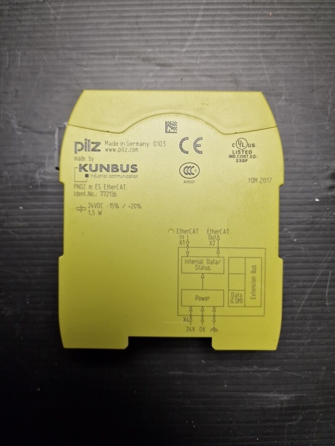 Pilz PNOZ m ES ETH Kommunikationsmodul EtherCat 772136