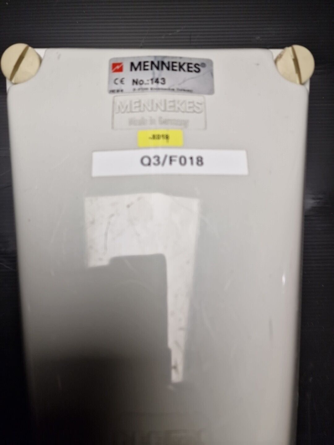 Mennekes Typ 143 Wandsteckdose 400V 125A 6h IP67 Wandanbausteckdose