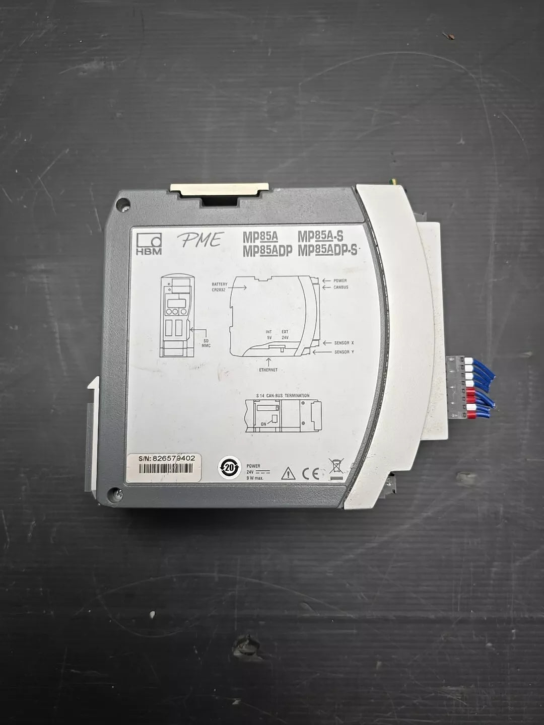 MP85ADP, HBM Messverstärker PME