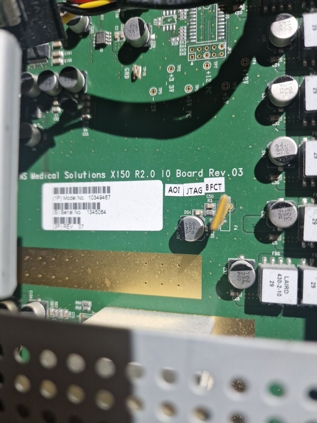 Siemens Acuson Ultrasound X150 R2.0 I/O Modul Computer 10657108 10349467