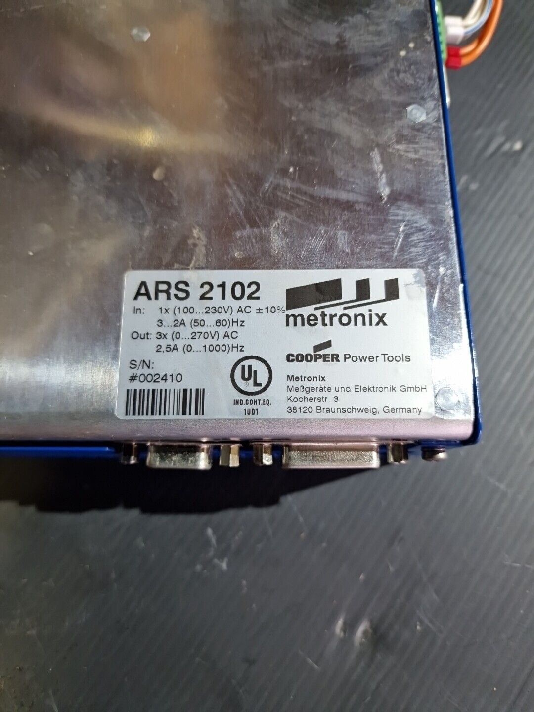 Metronix Servodrive Servoregler Typ ARS2102