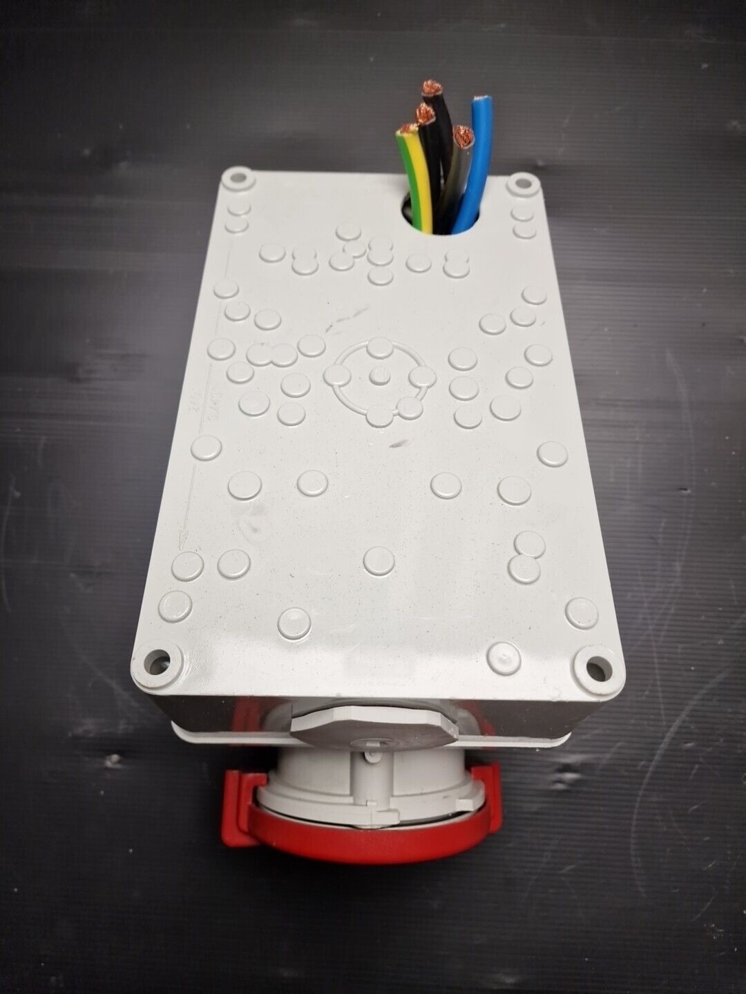 Mennekes Typ 143 Wandsteckdose 400V 125A 6h IP67 Wandanbausteckdose