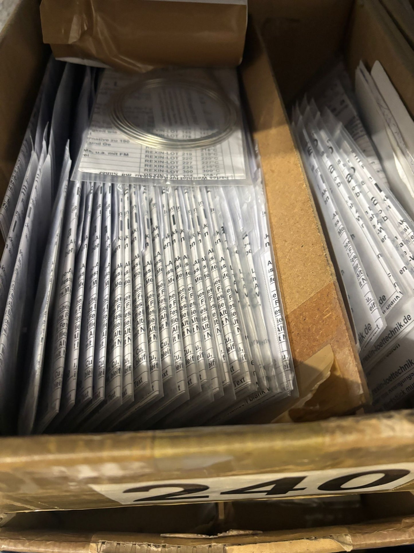 REXIN Löttechnik Restbestände Lot Lötzinn